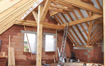 Wood Burcote attic trusses