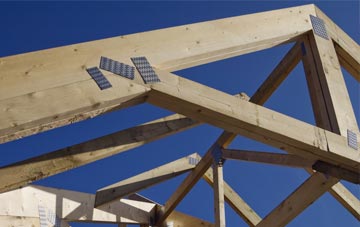 Wood Burcote roof trusses for new builds and additions
